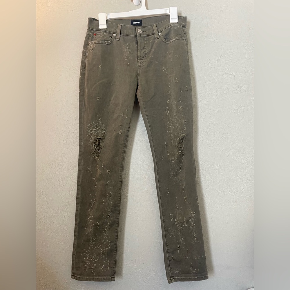 These Hudson Pants Are So Cute And Stylish. Size 24” Waist, 27” Inseam.
